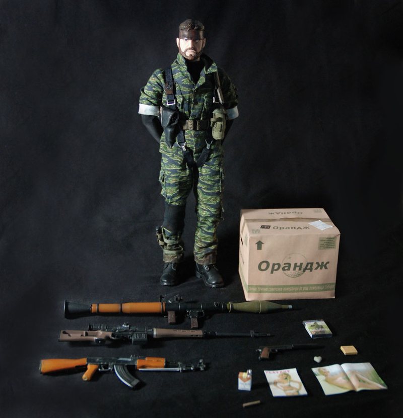 Illustration for article titled Little Snake Has A Little Copy Of Metal Gear Solid 3